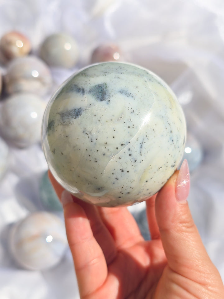 Sea Jasper Sphere C