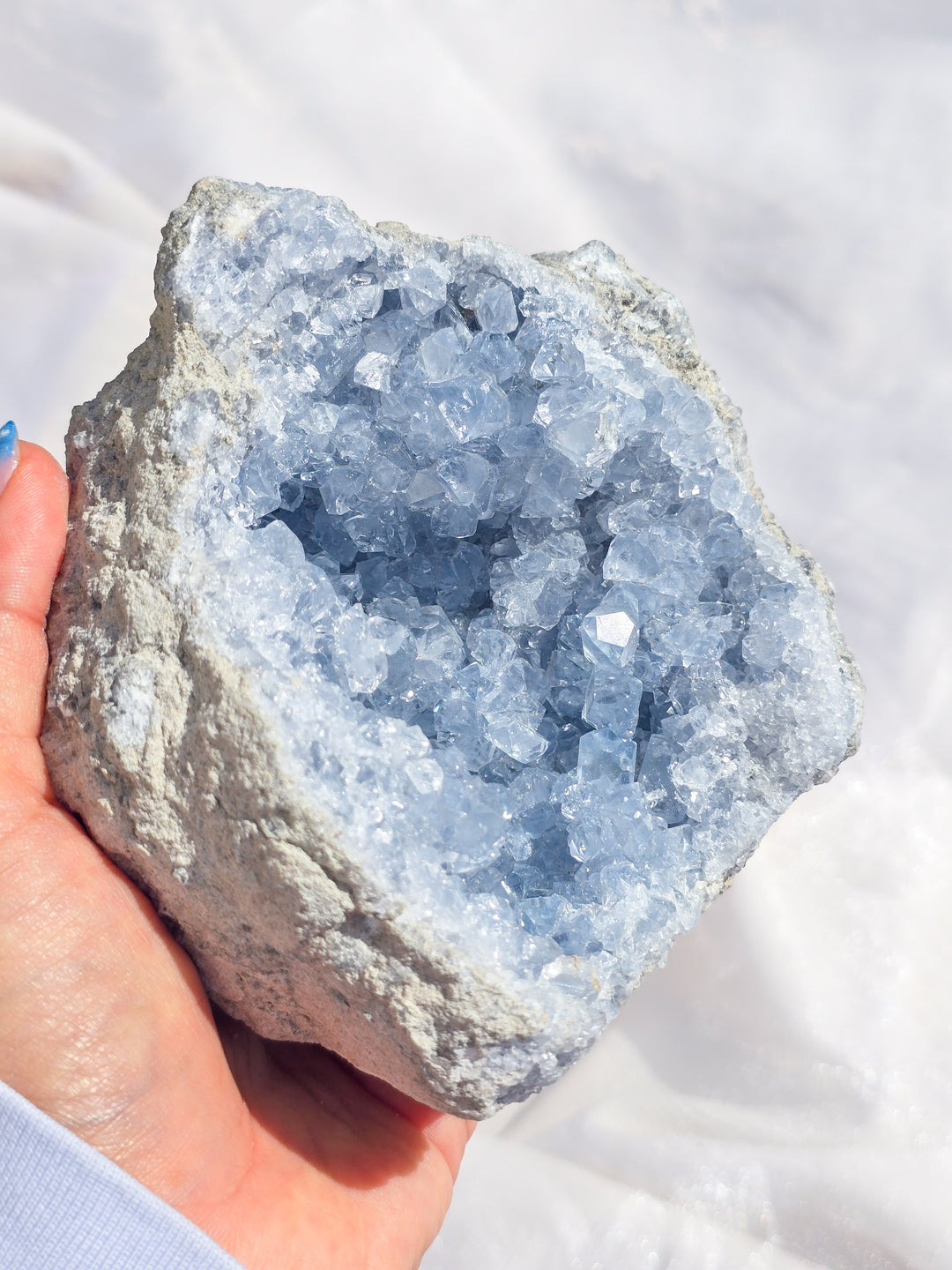 Natural Form Celestite A