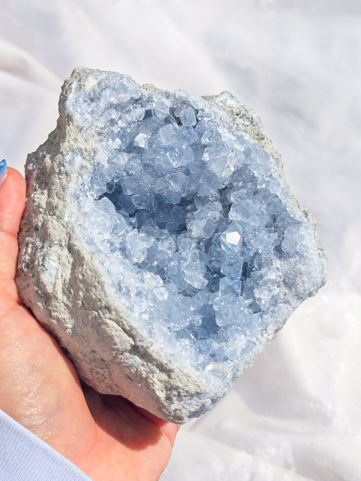 Natural Form Celestite A