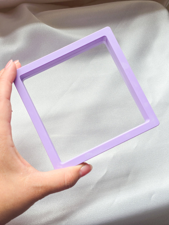 Lavender Floating Display Shadow Box