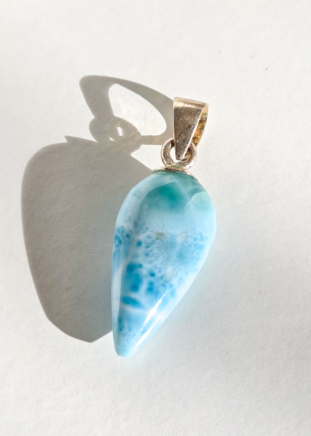 Larimar Sea Tear Pendant