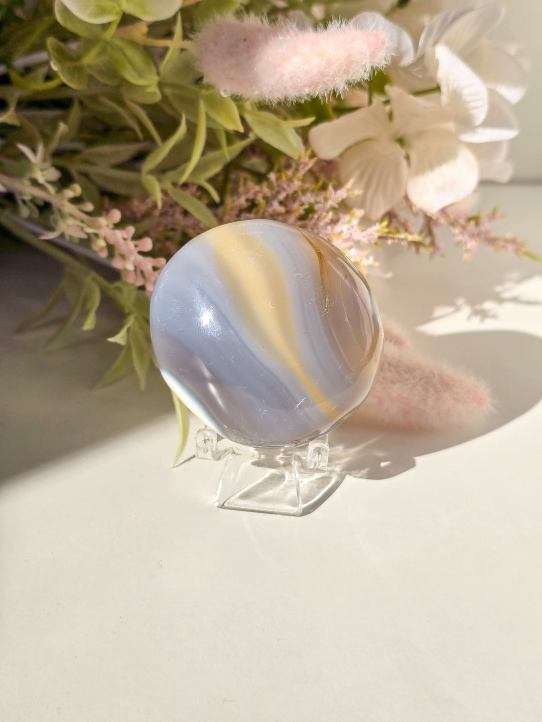 You Pick, Orca Agate Palm Stones