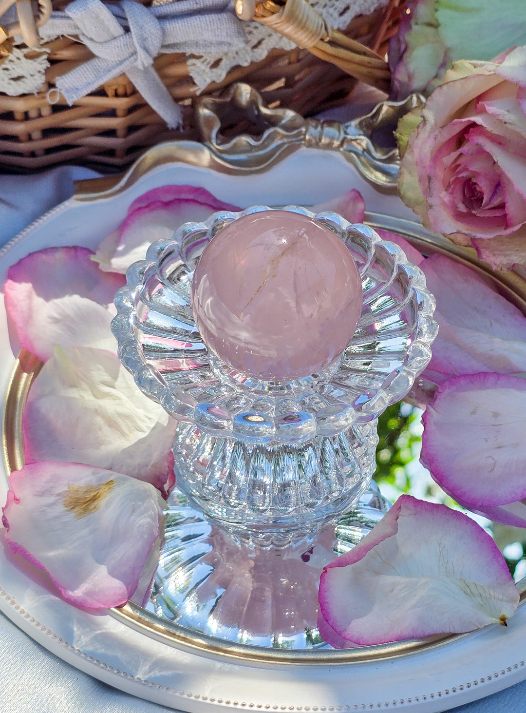 Rose Quartz Sphere G