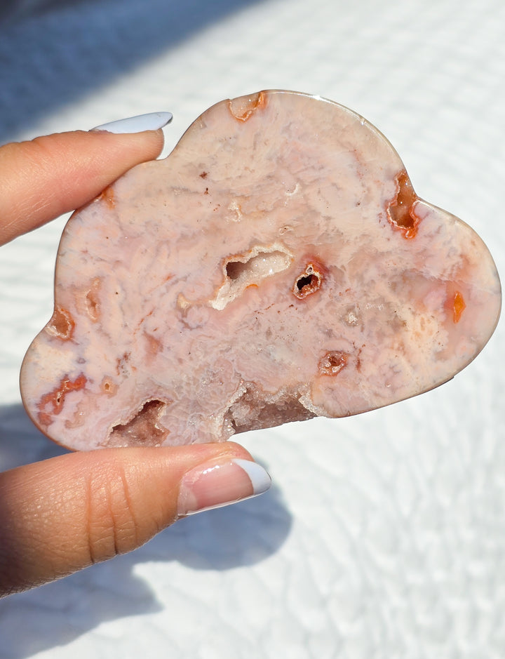 Pink Carnelian Clouds