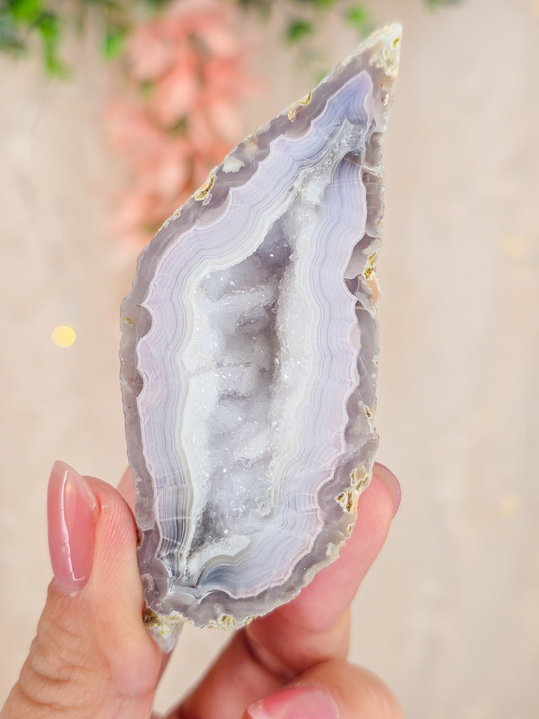 Green Lee Agate Fairy Wings Pair 🧚‍♀️ (M)