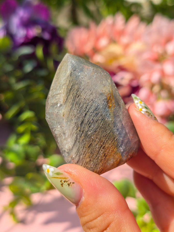 Smokey Blue Tera &amp; Thousand Layer Quartz C