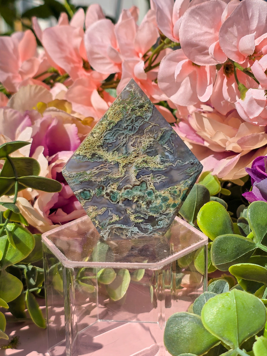 Moss Agate Diamond