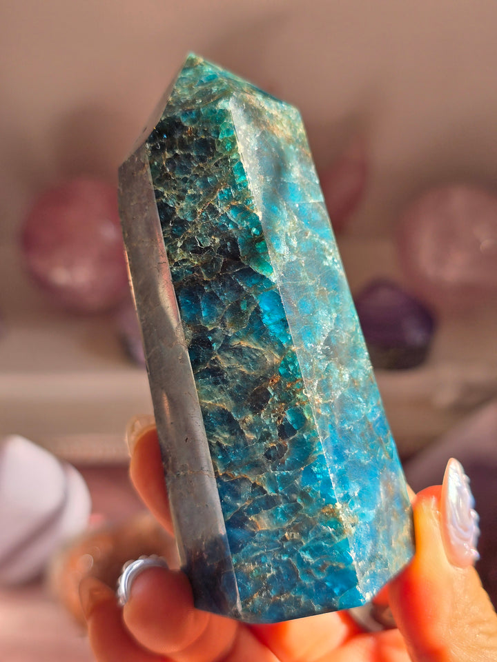 Blue Apatite Tower 01