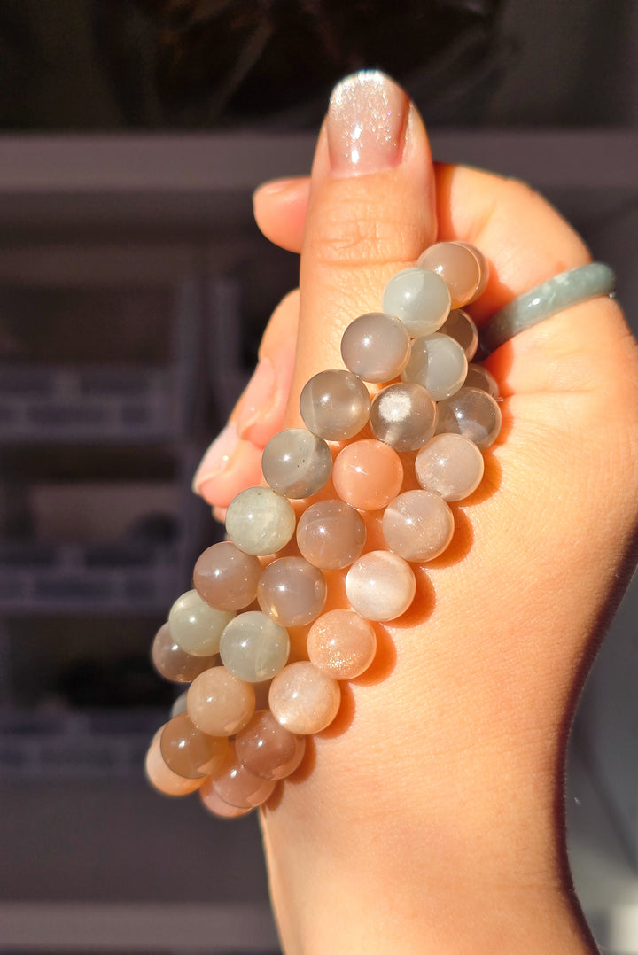 Mixed Moonstone Bracelet
