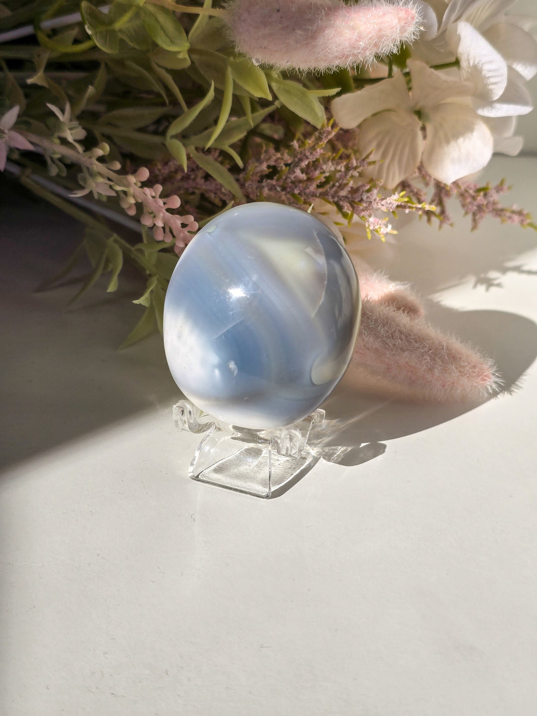 You Pick, Orca Agate Palm Stones