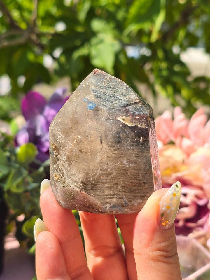 Smokey Blue Tera &amp; Thousand Layer Quartz B