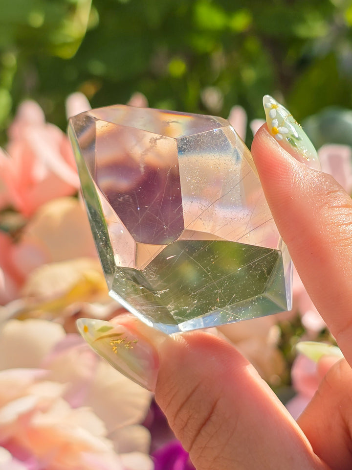 Clear Quartz With Rutile Gusher G5