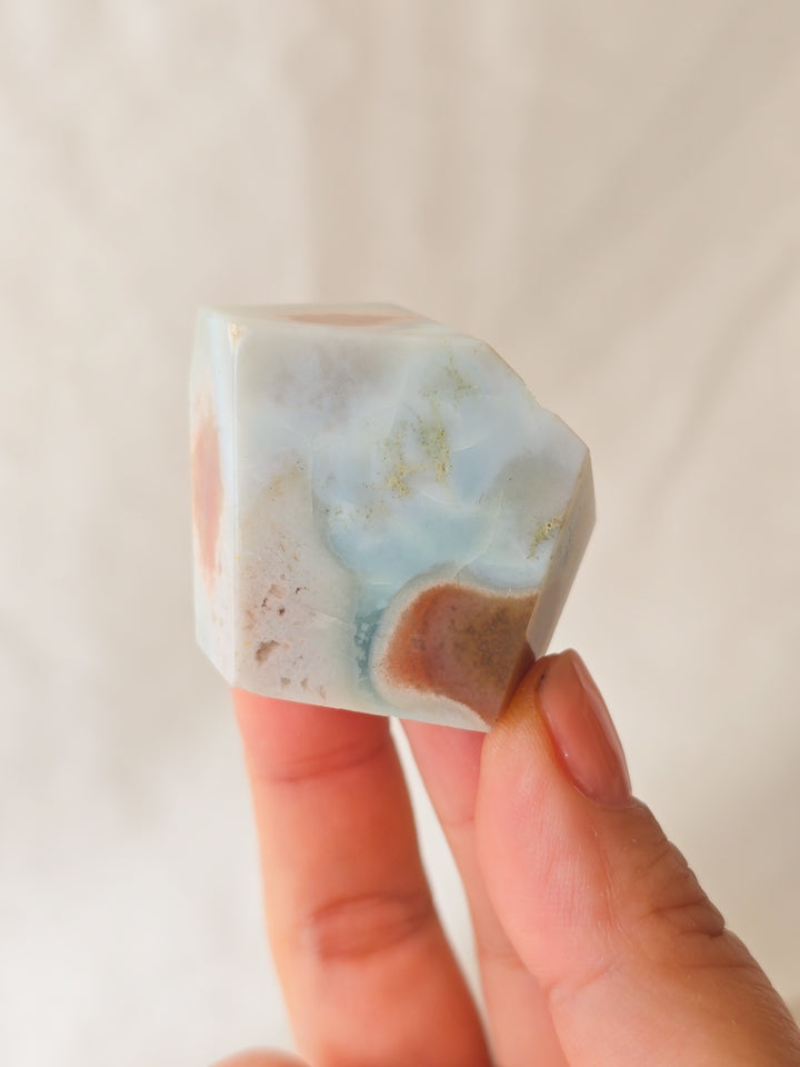 You Pick, Green Flower Agate Freeform