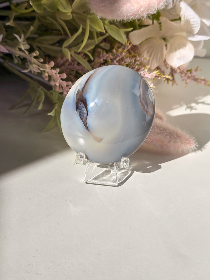 You Pick, Orca Agate Palm Stones