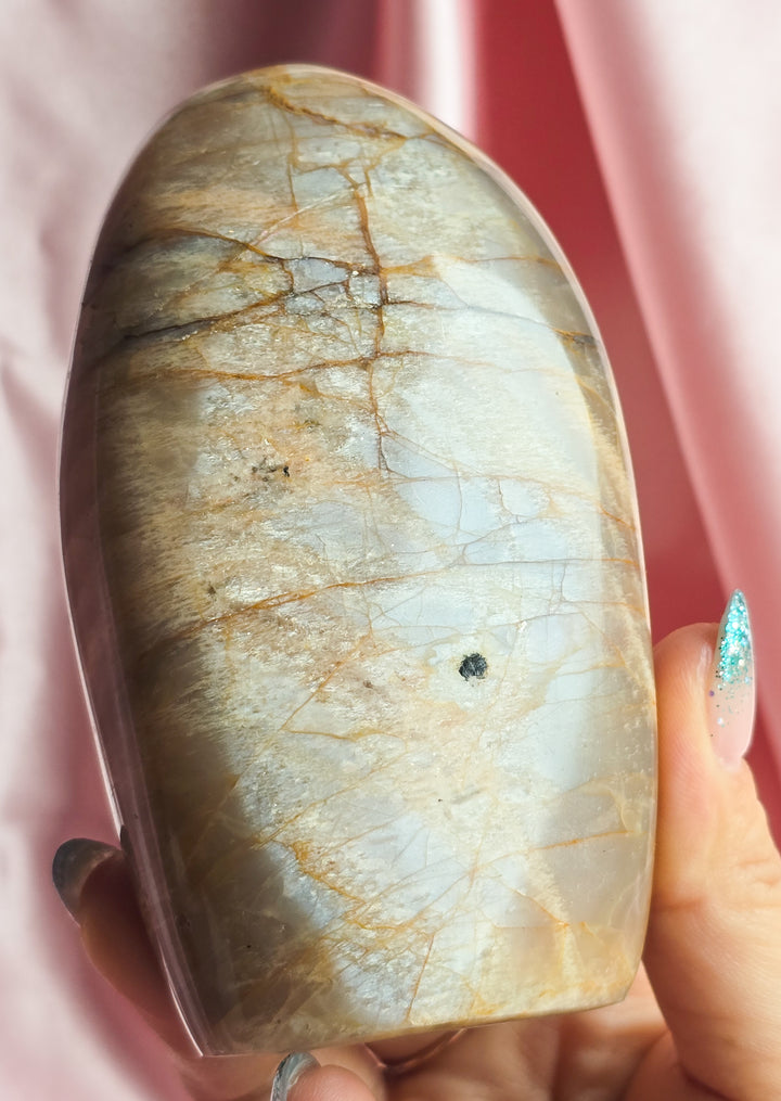 HQ Peach Moonstone Freeform A